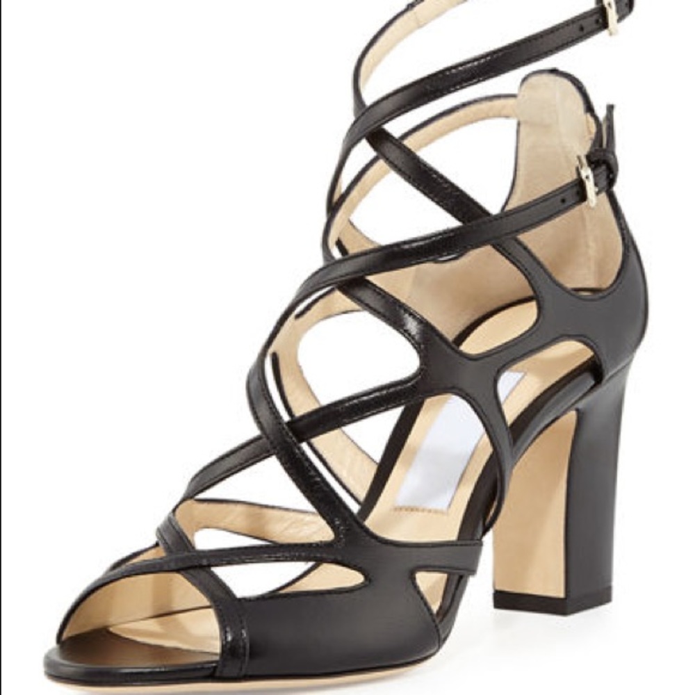 Jimmy Choo Dillan Block Heel Sandal